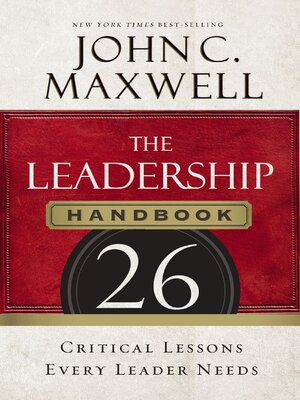 The Leadership Handbook - ebook